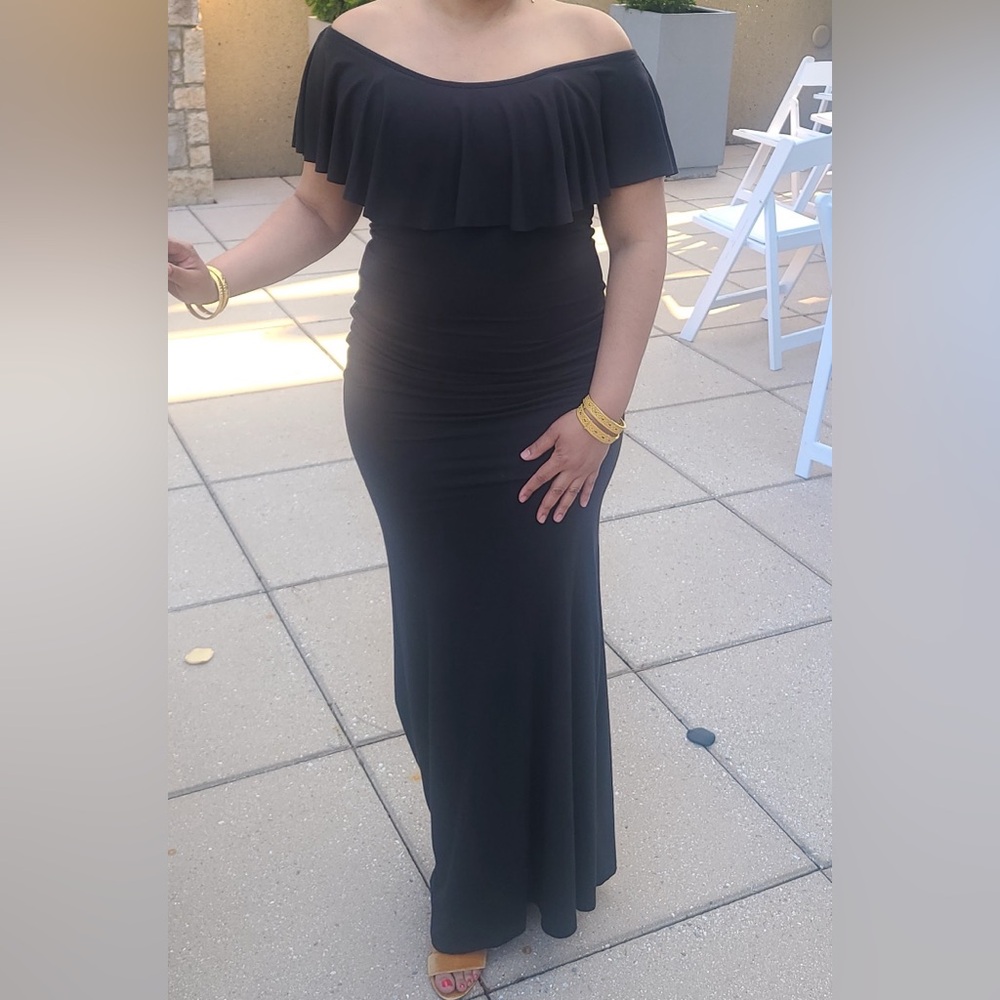 JLUXLABEL Black Elegant Dress
